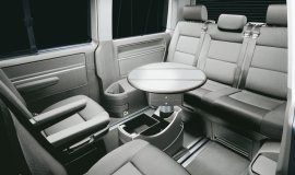 Interior of Executive Minivan